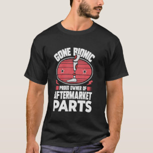 T-shirt guerrier de remplacement du genou bionique