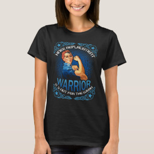 T-shirt Guerrier de remplacement du genou Chirurgie du gen