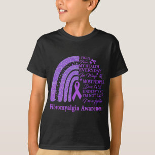 T-shirt Guerrier de sensibilisation à la fibromyalgie Sout