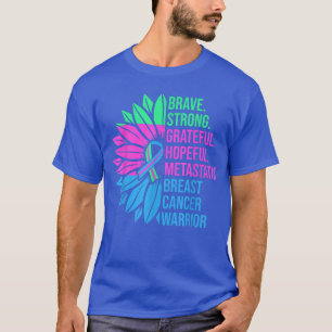 T-shirt Guerrier de sensibilisation au cancer du sein méta