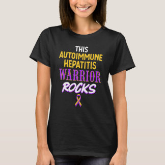 T-shirt Guerrier de survivant de l'hépatite auto-immune 24