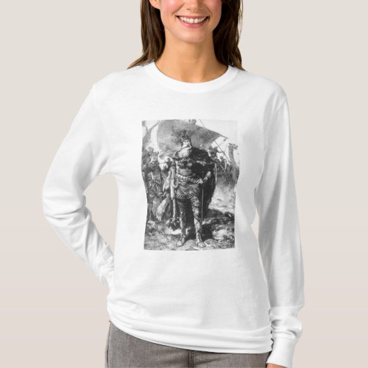 T-shirt Guerrier de Viking (Devant)