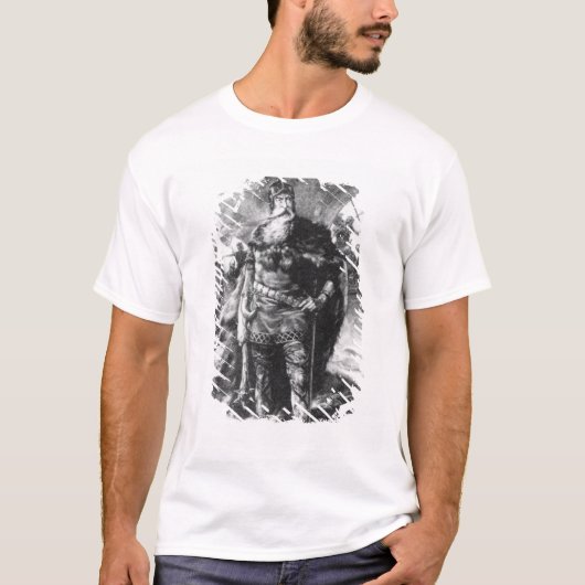 T-shirt Guerrier de Viking (Devant)