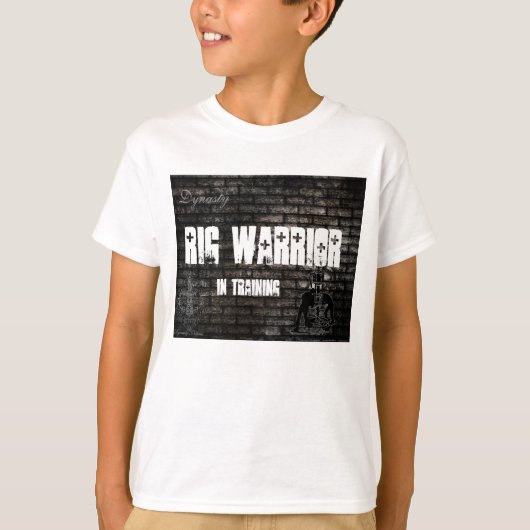 T-shirt Guerrier d'installation DANS la FORMATION (Devant)