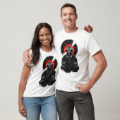 T-shirt Guerrier Dj samouraï (Unisexe)