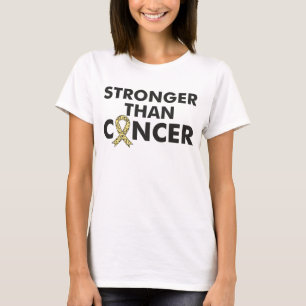 T-shirt guerrier du cancer de l'enfance plus fort que le c