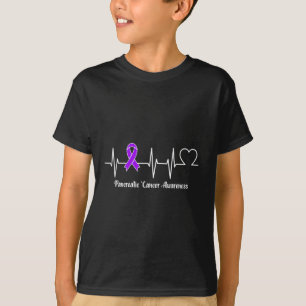 T-shirt Guerrier du cancer du cancer de la Pancréatique