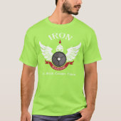 T-shirt Guerrier en fer - Gym Spartan (Devant)