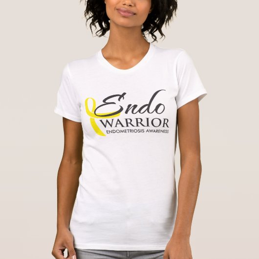 T-shirt Guerrier Endo - conscience d'endométriose (Devant)