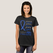 T-shirt Guerrier Ichthyose Soutien (Devant entier)