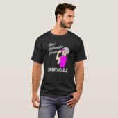 T-shirt Guerrier Indestructible Chiari Malformation Sensib (Devant entier)