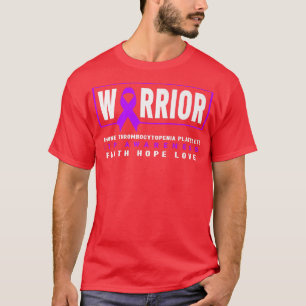 T-shirt Guerrier ITP - Sensibilisation à la Thrombocytopén