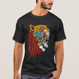 T-shirt Guerrier Jaguar Fierté Mexicaine Guerrier Jaguar A