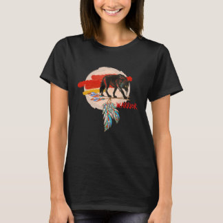 T-shirt Guerrier Loup