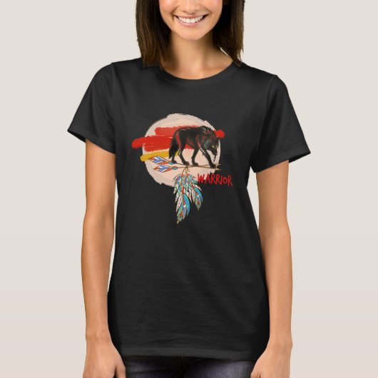 T-shirt Guerrier Loup (Devant)