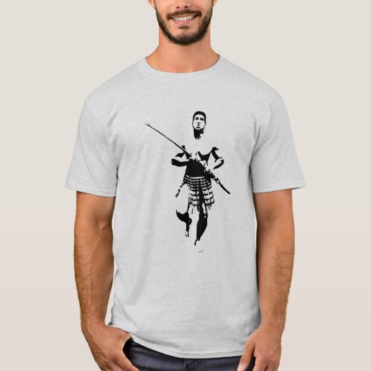 T-shirt Guerrier maori (Devant)