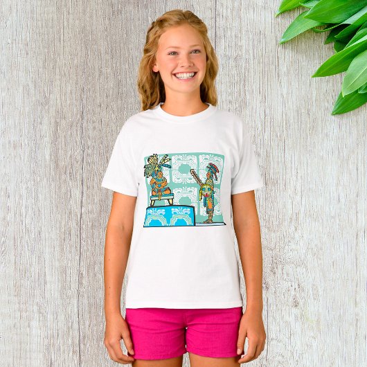 T-shirt Guerrier Maya et roi