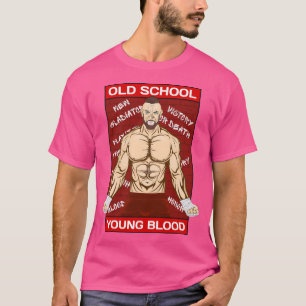 T-shirt Guerrier Mixed martial art de la vieille école