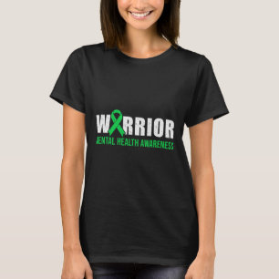 T-shirt Guerrier - Mois de sensibilisation à la santé ment