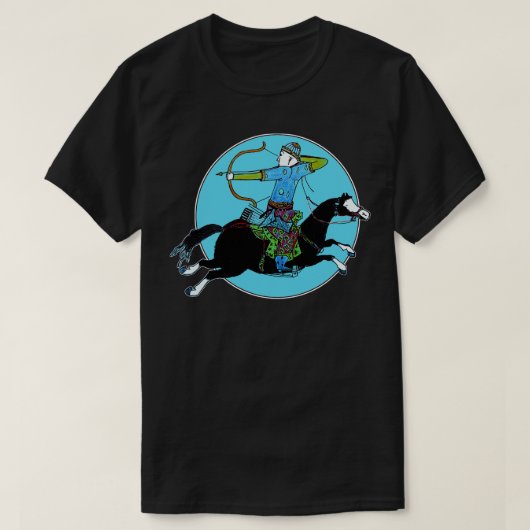 T-shirt Guerrier mongol (Design devant)