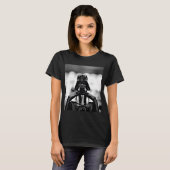 T-shirt Guerrier Noir (Devant entier)