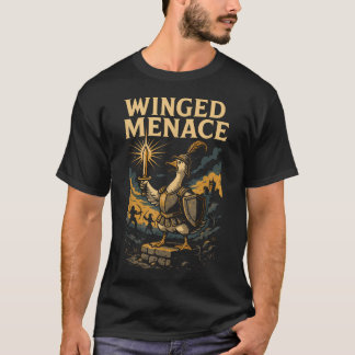T-shirt Guerrier Oie Drôle Humour Fantastique Blague de Jo