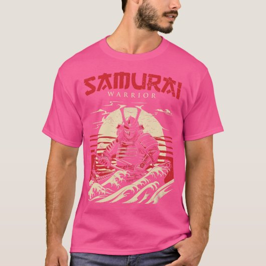 T-shirt guerrier samouraï (Devant)