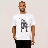 T-shirt Guerrier Samouraï de l'Espace (Devant entier)