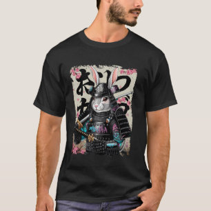 T-shirt Guerrier Samouraï Lapin Art Japonais