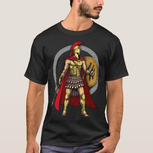 T-shirt Guerrier spartiate (Devant)