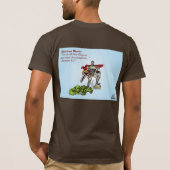 T-shirt Guerrier spirituel par la foi/conquérant (Dos)