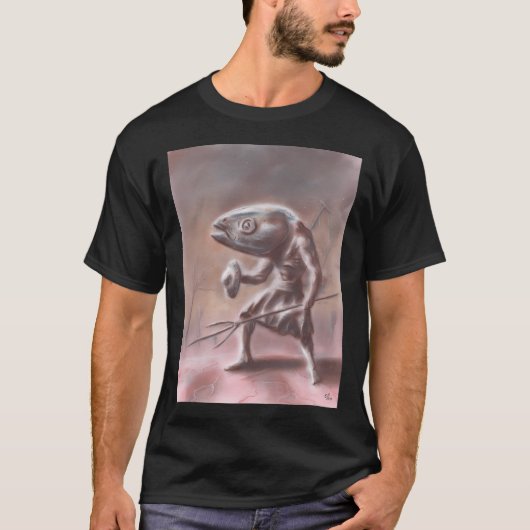 T-shirt Guerrier Tête-de-Thon (Devant)