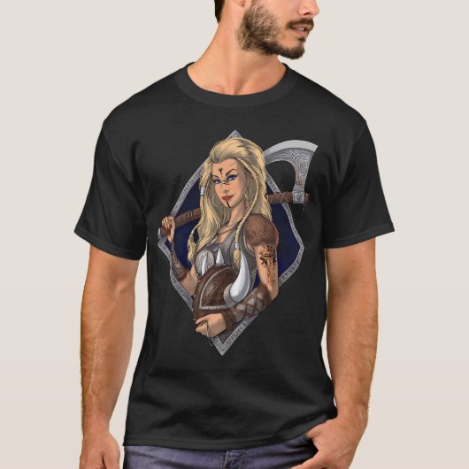 T-shirt Guerrier Viking (Devant)