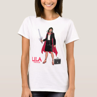 T-shirt Guerrière de femme d'affaires