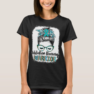T-shirt Guerrière de la récupération de la dépendance au c