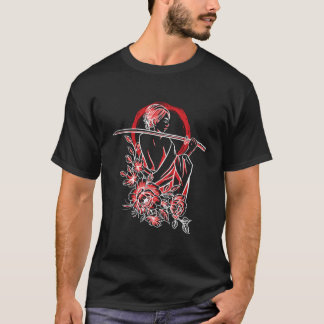 T-shirt Guerrière samouraï japonaise Culture japonaise anc