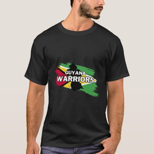T-shirt Guerriers de Guyane Cricket (Devant)