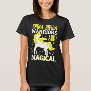 T-shirt Guerriers de la licorne magique Spina Bifida