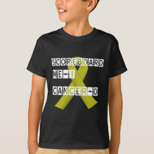 T-shirt Guerriers de sensibilisation au cancer de l'enfanc