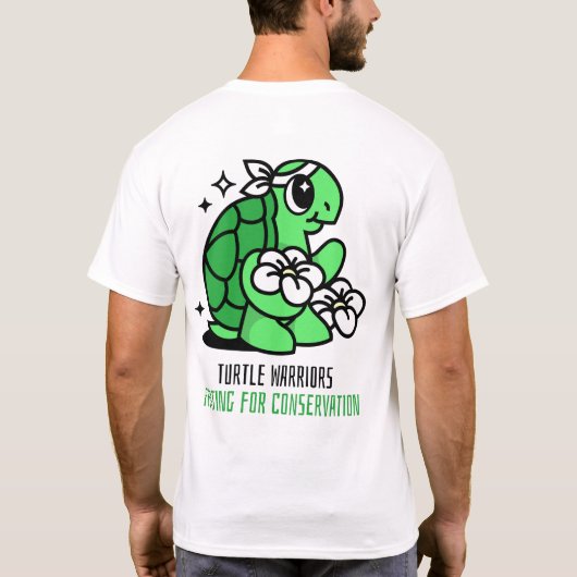 T-shirt Guerriers de tortues (Dos)