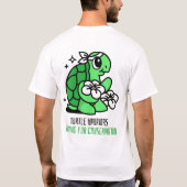 T-shirt Guerriers de tortues (Dos)