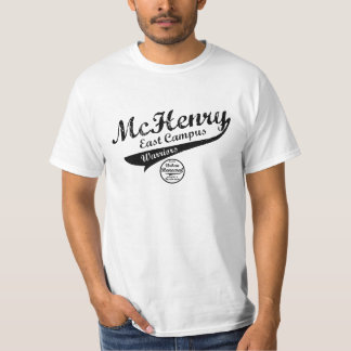 T-shirt Guerriers est de campus de McHenry