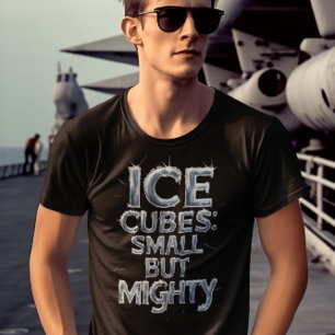 T-shirt Guerriers Frostés : Cubes De Glace Petits Mais Pui