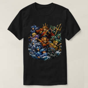 T-shirt Guerriers légendaires du Royaume de la Mer