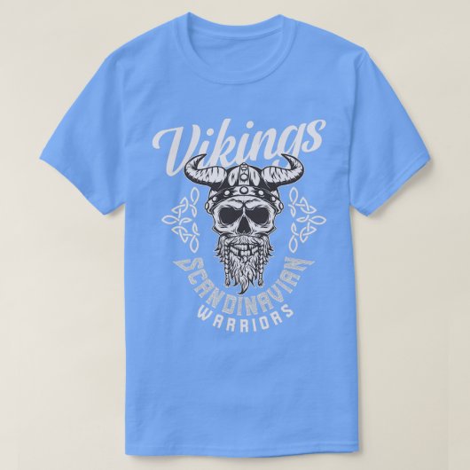 T-shirt Guerriers scandinaves Vikings (Design devant)