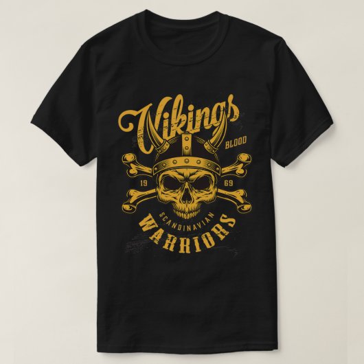 T-shirt Guerriers vikings 4 (Design devant)