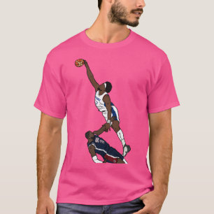 T-shirt Guerschon Yabusele Dunks Sur Lebron