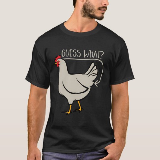 T-shirt Guess W Bouton de poulet (Devant)