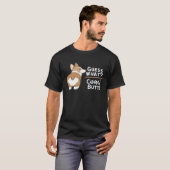 T-shirt Guess What Corgi Butt  Dog (Devant entier)