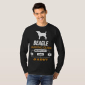 T-shirt Guide beagle d'écorce Animaux (Devant entier)